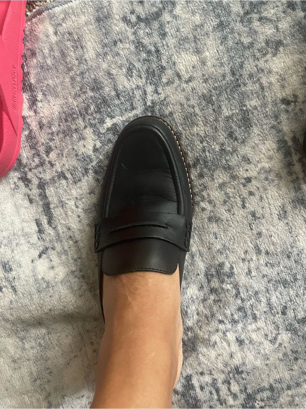 Madewell Woman’s Leather Loafers Mule in Sz 7.5 in gently used condition - Picture 7 of 7